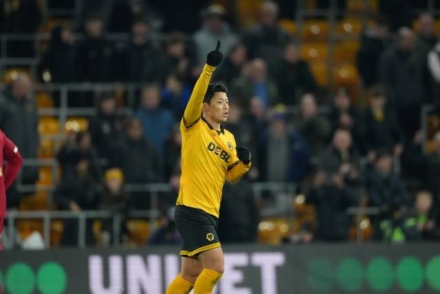 황희찬은 종아리 부상에서 회복하자마자 골을 터뜨렸다. 그의 마지막 역습은 리버풀조차 감당하지 못했다. 사진=AP=연합뉴스