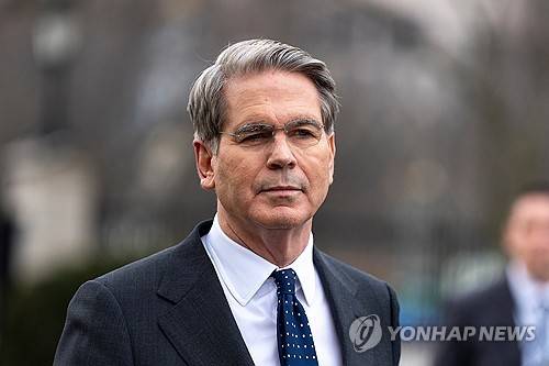 스콧 베선트 미국 재무장관 [워싱턴 AP=연합뉴스 제공]