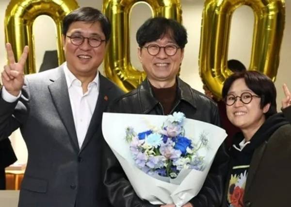 왕사남 천만 축하 장항준 송은이 / 사진=최휘영 장관 SNS 캡처