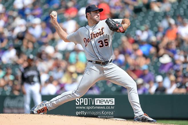 ▲ 저스틴 벌랜더가 2017년 시즌 디트로이트 타이거스 유니폼을 입고 마지막으로 등판한 경기.