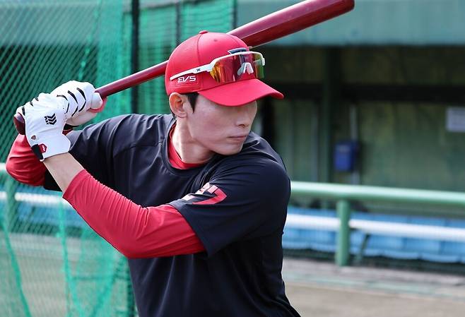 ▲ 올 시즌 뒤 FA 자격을 얻는 김호령은 시장에서의 화려한 반전을 꿈꾸고 있다 ⓒKIA타이거즈