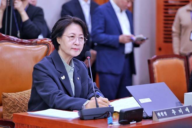 ▲추미애 국회의원 /사진제공=추미애 국회의원실