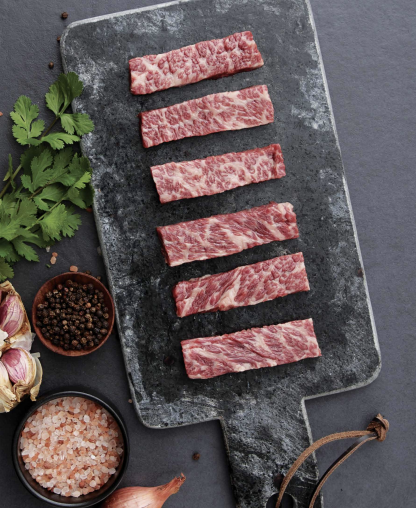 롯데상사 호주 샌달우드 비육장에서 생산된 소고기. (사진=롯데상사)