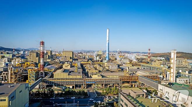 고려아연 온산제련소 전경(고려아연 제공)