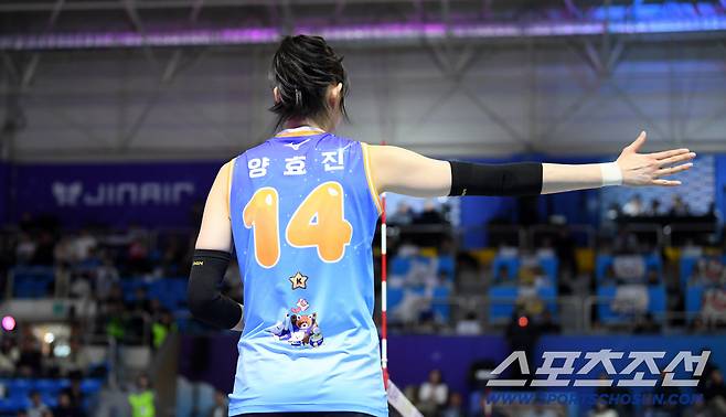 2025-2026 V리그 올스타전이 25일 춘천시 호반체육관에서 열렸다. 양효진이 준비한 퍼포먼스를 펼치고 있다. 춘천=박재만 기자 pjm@sportschosun.com/2026.01.25/