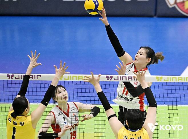 여자배구 페퍼저축은행 시마무라. 사진 한국배구연맹