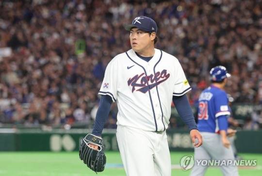 류현진 '아쉽다' / 사진=연합뉴스
