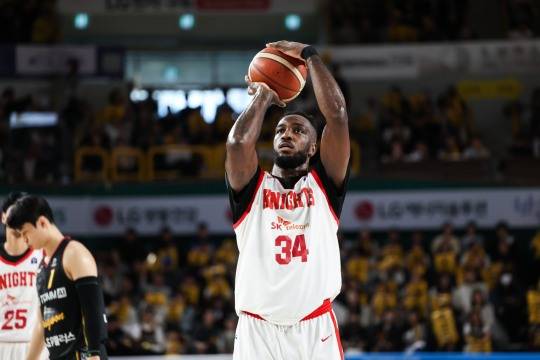 SK의 자밀 워니. 사진[연합뉴스]