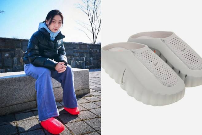 쇼트트랙 최민정 선수가 신은 나이키 마인드 001 /사진=최민정 인스타그램 캡처, 나이키 홈페이지 캡처