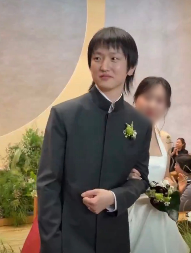 실리카겔 김한주 결혼식 현장. 최웅희 SNS