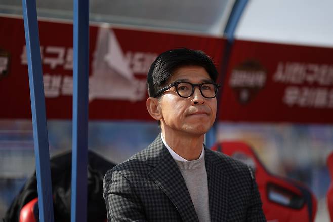 김천 상무 주승진 감독. 프로축구연맹 제공