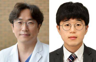 (왼쪽부터) 화순전남대병원 황의창 교수, 임의찬 전공의.