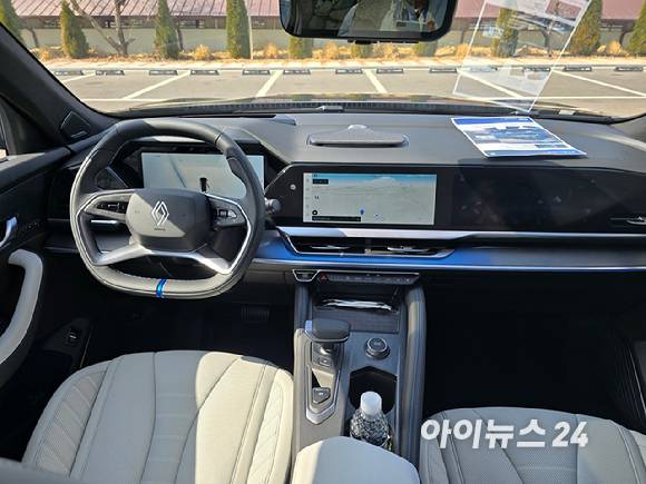 르노 '필랑트' 인테리어. [사진=김종성 기자]