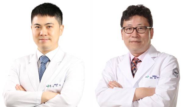 신기혁 교수(왼쪽), 김문범 교수