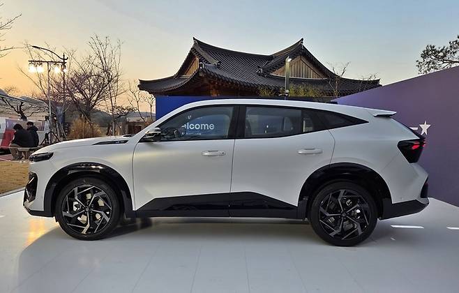 별똥별에서 영감을 받은 필랑트 측면 [사진촬영=최기성 매경 디지털뉴스룸 기자]