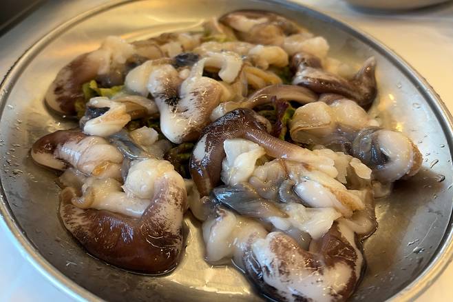 새조개.[X(구 트위터) 갈무리]