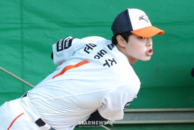 한화 문동주. /사진=김진경 대기자