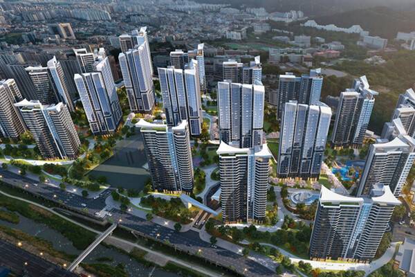 학동4구역 재개발 조감도. HDC현대산업개발 제공