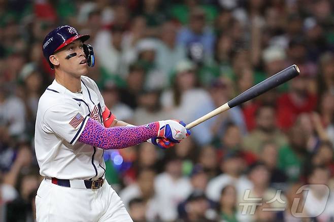 미국 대표팀 애런 저지. ⓒ AFP=뉴스1