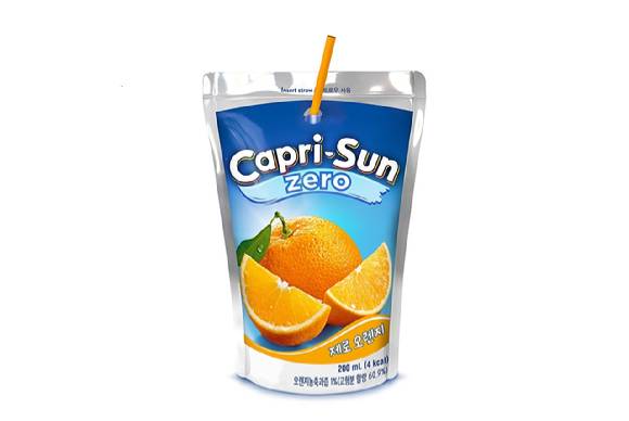 카프리썬 제로 오렌지. [사진=농심]