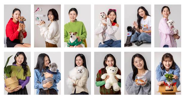 2026 제18대 KLPGA 홍보모델. ‘힐링 파트너’와 함께한 컨셉트다. 사진 제공=KLPGA