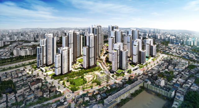 ‘더샵 신길센트럴시티’ 조감도(포스코이앤씨 제공)