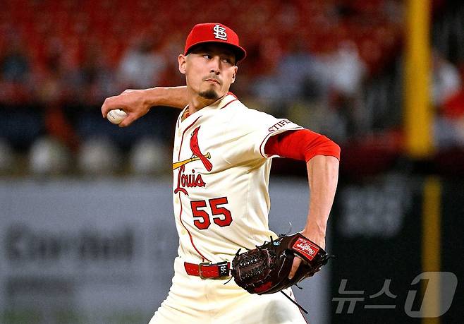 한국계 투수 라일리 오브라이언. ⓒ AFP=뉴스1