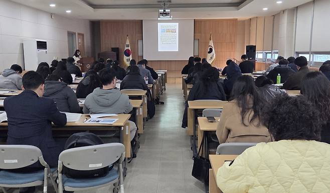 11일 서울지방식약청에서 진행된 반려동물 동반 출입 음식점 등 위생 및 안전관리 매뉴얼 설명회 전경 ⓒ 뉴스1
