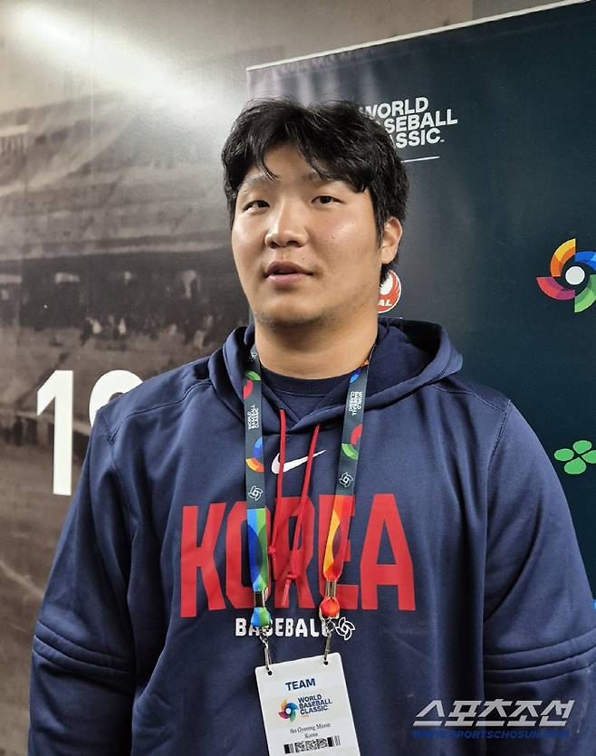 한국 WBC 역대 최다 타점 타이기록을 기록한 문보경. 도쿄=김민경 기자