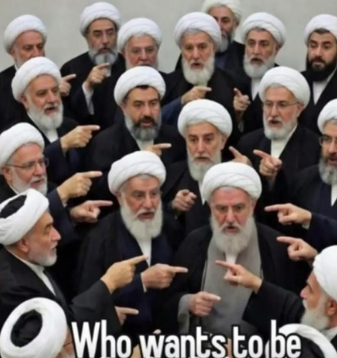 하메네이 후계 구도 풍자 밈. X 캡처