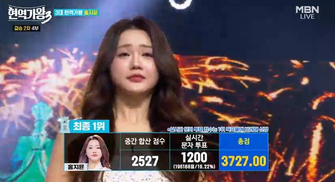 '현역가왕3' 결승전 우승자 최종 순위 1위 홍지윤…3대 가왕