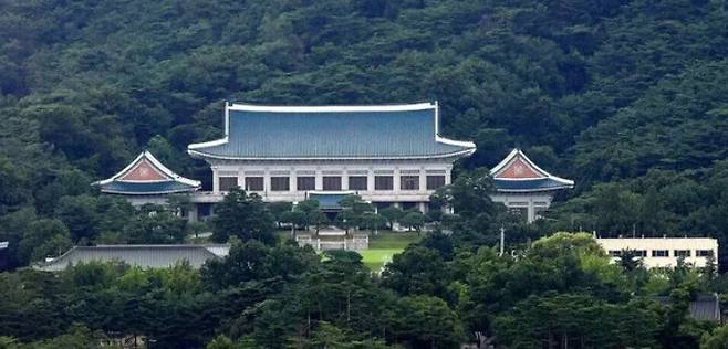 청와대 전경. 한겨레 자료사진