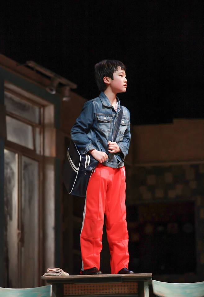 2010년 뮤지컬 '빌리 엘리어트' 초연 당시 빌리 역을 맡은 임선우./©정은아 작가