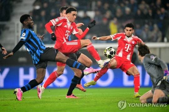 뮌헨과 아탈란타 경기 장면. / 사진=연합뉴스