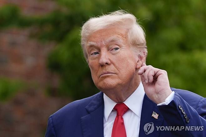 도널드 트럼프 미국 대통령 / 출처 : 연합뉴스