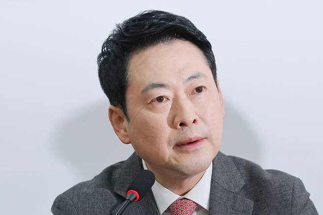 국민의힘 최고위원회의에서 발언하는 장동혁 대표 [연합뉴스]