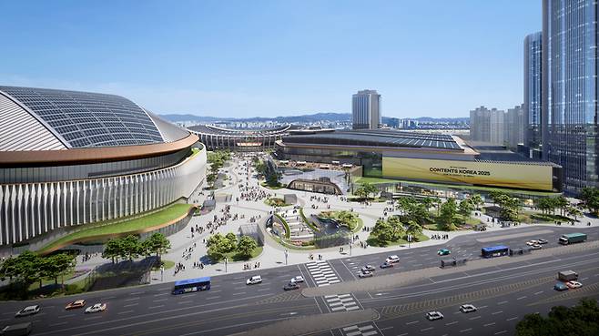 잠실 MICE 올림픽 스트리트 예상도 [자료출처=서울시]