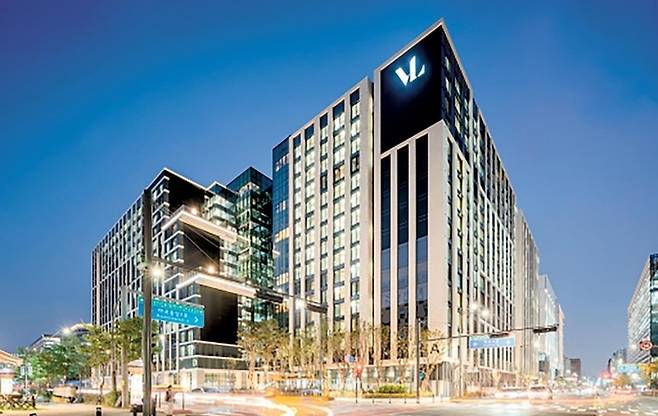 서울 강서구 마곡동에 위치한 VL르웨스트. [데호텔앤리조트]