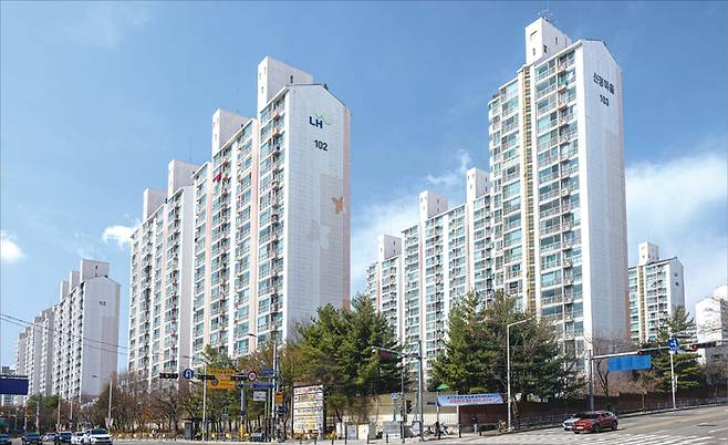 경기 용인시 수지구 풍덕천동 ‘수지신정마을1단지’. (윤관식 기자)