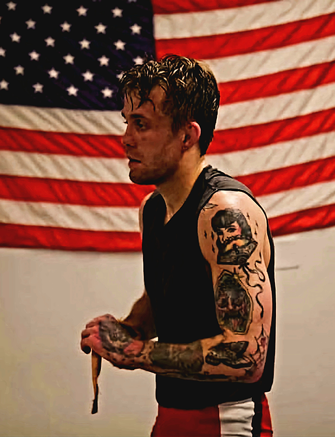 블랙컵 8강전에 미국팀으로 참가하는 레이크 지가 2026년 3월 2째주 ‘눈여겨볼 세계적인 종합격투기 유망주’ 중 하나로 선정됐다. 대한민국 알파의 ‘리바이’ 김유찬과 밴텀급으로 겨룬다. 훈련하는 레이크 지. 사진=Lake Gee Merch