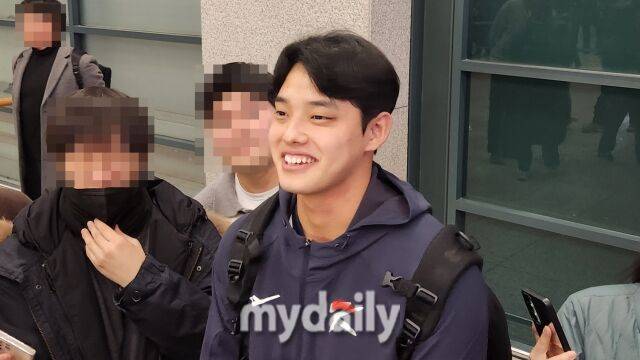 한화 이글스 문동주./인천공항=김경현 기자