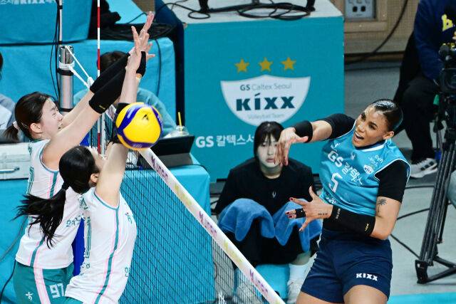 3시즌 연속 1000득점을 기록한 GS칼텍스 실바. / 한국배구연맹(KOVO)