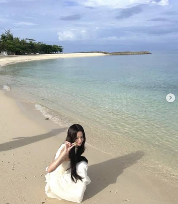 지수 소셜 계정 캡처