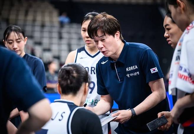 [서울=뉴시스] 박수호 한국 여자 농구 대표팀 감독. (사진=대한민국농구협회 제공) *재판매 및 DB 금지