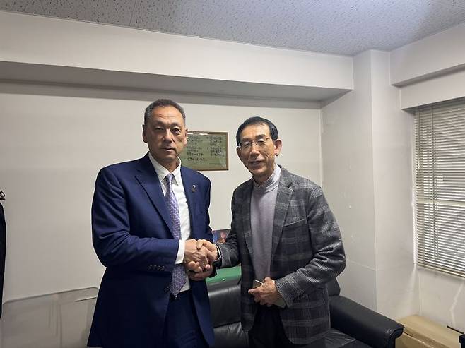 한국프로야구선수협회가 일본프로야구선수협회(JPBPA) 사무국을 방문해 선수 권익 보호와 권리사업 협력 방안에 대해 논의했다. (사진=한국프로야구선수협회 제공). 2026.03.06. *재판매 및 DB 금지