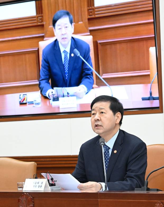 구윤철 부총리 겸 재정경제부 장관이 11일 정부서울청사에서 열린 비상경제장관회의에서 발언하고 있다. 사진제공=재정경제부