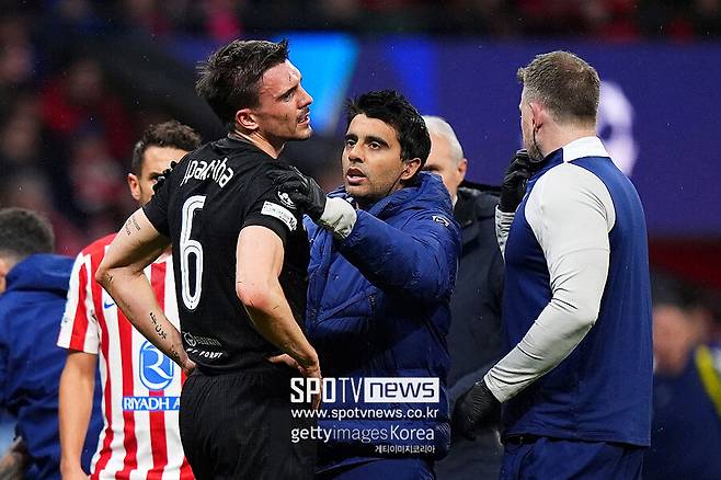 ▲ 11일 마드리드 리야드 에어 메트로폴리타노에서 열린 아틀레티코 마드리드와 토트넘 홋스퍼의 유럽챔피언스리그 16강 1차전. 토트넘은 파격 선발을 내세웠다가 어처구니없는 경기력만 남긴 채 크게 무너졌다.