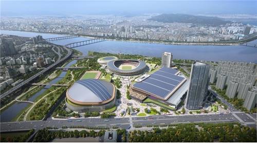 잠실 스포츠·MICE 복합공간 조성 민간투자 사업 조감도 [서울시 제공. 재판매 및 DB 금지]