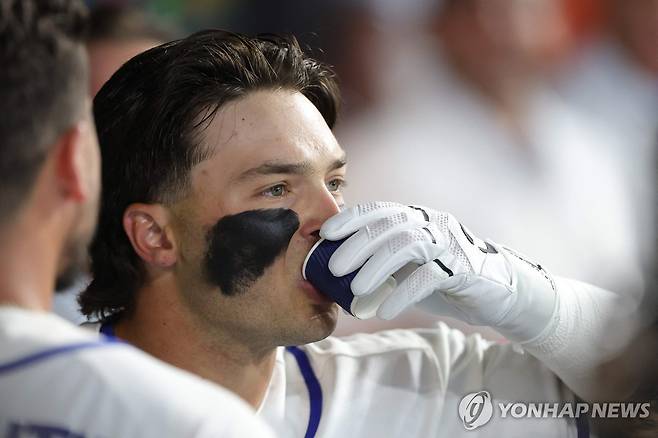 이탈리아 홈런 타자의 '에스프레소 세리머니' [게티이미지/AFP=연합뉴스]