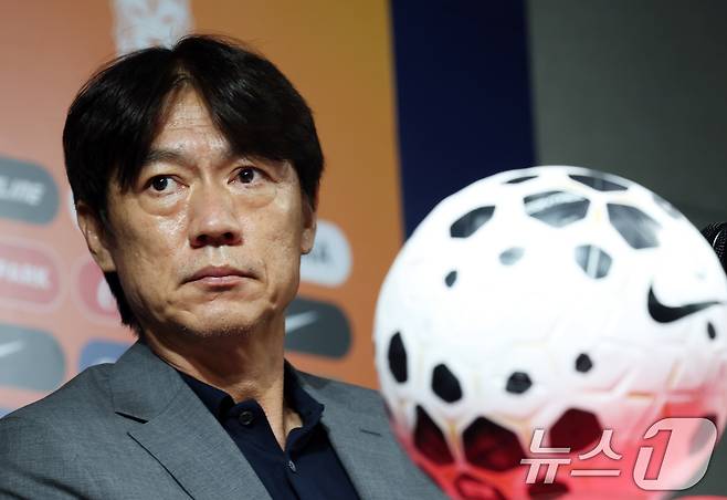 홍명보 축구 국가대표팀 감독. 2025.8.25 ⓒ 뉴스1 오대일 기자